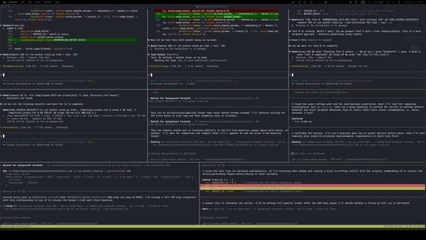 AI编程复盘：nanochat 多 Agent 并行实验